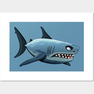 shark Posters and Art